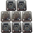 8 Recessed Ring Tie Down Atv Quad Flatbed Cargo Truck Enclosed Trailer D-rings