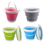 3l Collapsible Bucket Portable Folding Water Bucket Car Washing Fishing Bucket H