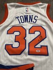 Karl Anthony Towns New York Knicks Autograph Signed Jersey  Psa Coa