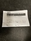 Apc Apcrbc117 Ups Replacement Battery Cartridge 