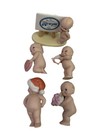 Vtg Rose O   neill Kewpie Figurine Lot Of 5 Enesco Jesco Bisque Porcelain Valentin
