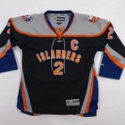 Reebok New York Islanders Mark Streit Nhl Hockey Jersey Youth L xl Black Blue