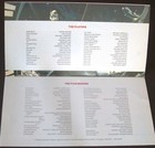 Moonraker - 1979 Original Screening Program  James Bond  007  Roger Moore