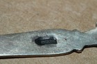 Vintage 900 Sterling Silver Tanta Egypt Queen Nefertiti Spoon Hieroglyphs 4 25 