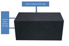 8 Pack 10 x5 x5  Acoustic Foam Bass Trap Studio Soundproofing Corner Wall