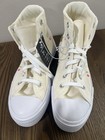 Converse Chuck Taylor All Star High Top Canvas Fruit Print Ivory Womens 7 5
