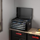 Tool Box  24    6-drawers Steel Tool Chest W top Tool Tray automatic Lock  Protect