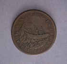 1837 Hard Times Token  webster Credit Current   Van Buren   Ht18