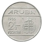 Aruba 2 1 2 Florin  1986-2013  Km  6  Mint