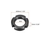 4pack M25x1 5mm Retaining Four-slot Slotted Round Nuts Carbon Steel