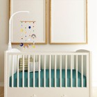 Baby Crib Bed Bell Holder Toy Arm Bracket Wind-up Music Box Hanging Stand Qn