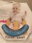 Bumbo Baby Floor Seat With Safety Straps   Tray - Blue