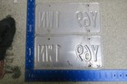 New York License Plate Tag 1986 86 Ny Pair Set Graphic Statue Of Liberty Y69 1wn