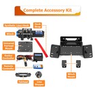 Utv 4500lb 12v Electric Winch Mount Kit For Honda Pioneer 700 700-4 2014-2026