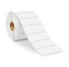 Zebra   Eltron Direct Thermal Labels 2 5x1  2 1 2   x1     White - 1  Core  2 Rolls