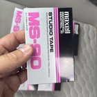 Maxell Ms-90 Studio Tape Blank Audio Cassette  Set Of Seven 7  - New Sealed