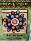 Pattern Wool Felt Star Penny Rug Pincushion Pin Keep New Primitive Gatherings