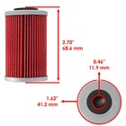 3 Oil Filter For Ktm 525 Exc Xc Xc-w Xc-g Xc Desert Racing 525-1st Filter 06-09