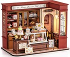 Rolife Diy Miniature Dollhouse Wooden Mini House Honey Dessert Talk Xmas Gifts