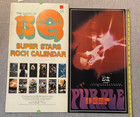 1975 Original Vintage Deep Purple Poster 12x22  New  Condition Free S h