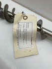 Acrison Feeder Auger 2-1 4    X 26-3 4    Long 7 8   dr Stainless Bd-10-1660-1-2 New