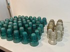 Randomly Picked 3 Antique Glass Insulators From 1970-71  collectible Insulator 