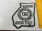 Georgia State Patrol Srt Collectors Full Size Patch Grey And Black All New