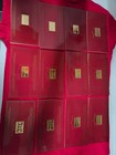2005 Usps Lunar New Year Full Collection With Box 99 9  Silver Stamp Ingot 24k