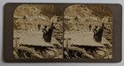 Ca  1900 Disaster Aftermath  Miracle Lone Standing Piano Or Organ Among Rubble