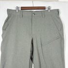 Duluth Mens 38 Performance Pants Green Cargo Casual Outdoor Hike Golf Fits 37x31