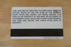 Barbary Coast Casino Hotel Las Vegas Nevada Players Slot Card  blank 