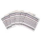 Ritz Pebble Cotton Terry Bar Mop Dish Cloths 6-piece Set   Absorbent   Durable