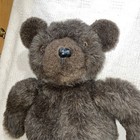 Unbranded Chocolate  Brown Mohair Teddy Bear Size 22    Articulating Limbs