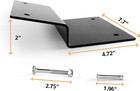 Maxxhaul 50872 Steel Ramp Top Kit - Quickly Create Your Own Ramps With 2 x8  Pla