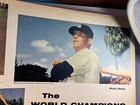      1957 Sunday New York News Paper Yankees World Champs Mantle    very Rare  