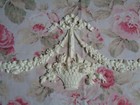 New  Shabby Chic Flexible Floral Basket Swags Drops Bows Set Pediment