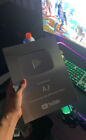 Youtube Silver gold Play Button  custom 