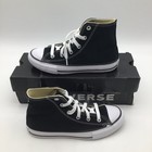 Converse Chuck Taylor All Star High Top Youth Black Sneakers 3j231 Size 1 Y New