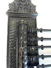      Vintage The Bombay Company Wall Mount Swing Arm Coat Tie Belt Holder Rack
