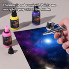 Airbrush Paint  24 Colors Airbrush Paint Set Include Metallic And Neon Colors  O