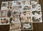 Lot Of 20  vintage  antique    Tuck  christmas  holiday Postcards r725