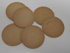 Lot Of 7 Antique Vintage Milk Cream Bottle Caps Raw Grade A Milk Wash And Return