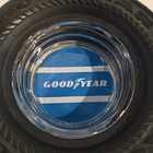 Vintage Goodyear Tire Ashtray W  Original Glass Insert Advertising Garage Man   