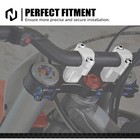 28mm Handlebar Risers Bar Clamp Mount For Ktm 300 Xcw Xc-w Six Days 2005-2023