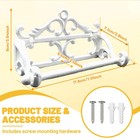 Vintage Decorative Toilet Paper Holder Antique Cast Iron Tissue Roll Holder W   