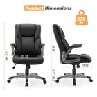 Office Chair Home Ergonomic Computer Hight Back Executive Desk Chairs  Adjust   