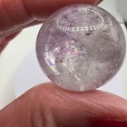 Amethyst Crystal Marble Sphere Meditation Stone