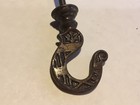 Vintage Architectural Salvage Cast Iron Ceiling Hook Lamp Bird Cage