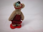 World Of Miniature Bears Dollhouse Miniature 2 25  Dolly Bear  724 Closing