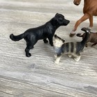 Lot Of 10 Farm Domestic Schleich Animals Horse Chicken Lamb Dog Cat 2000 s